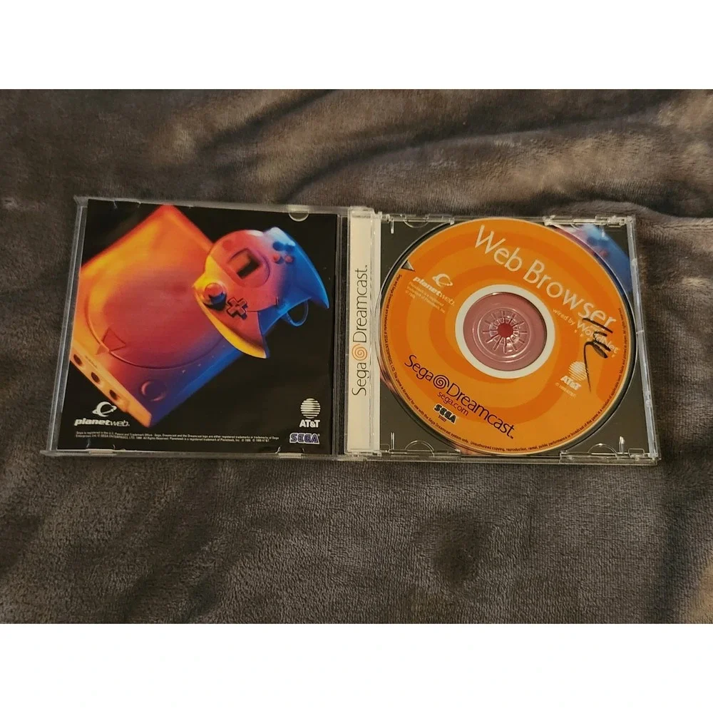 SEGA Dreamcast Web Browser (Sega Dreamcast, 1999)
